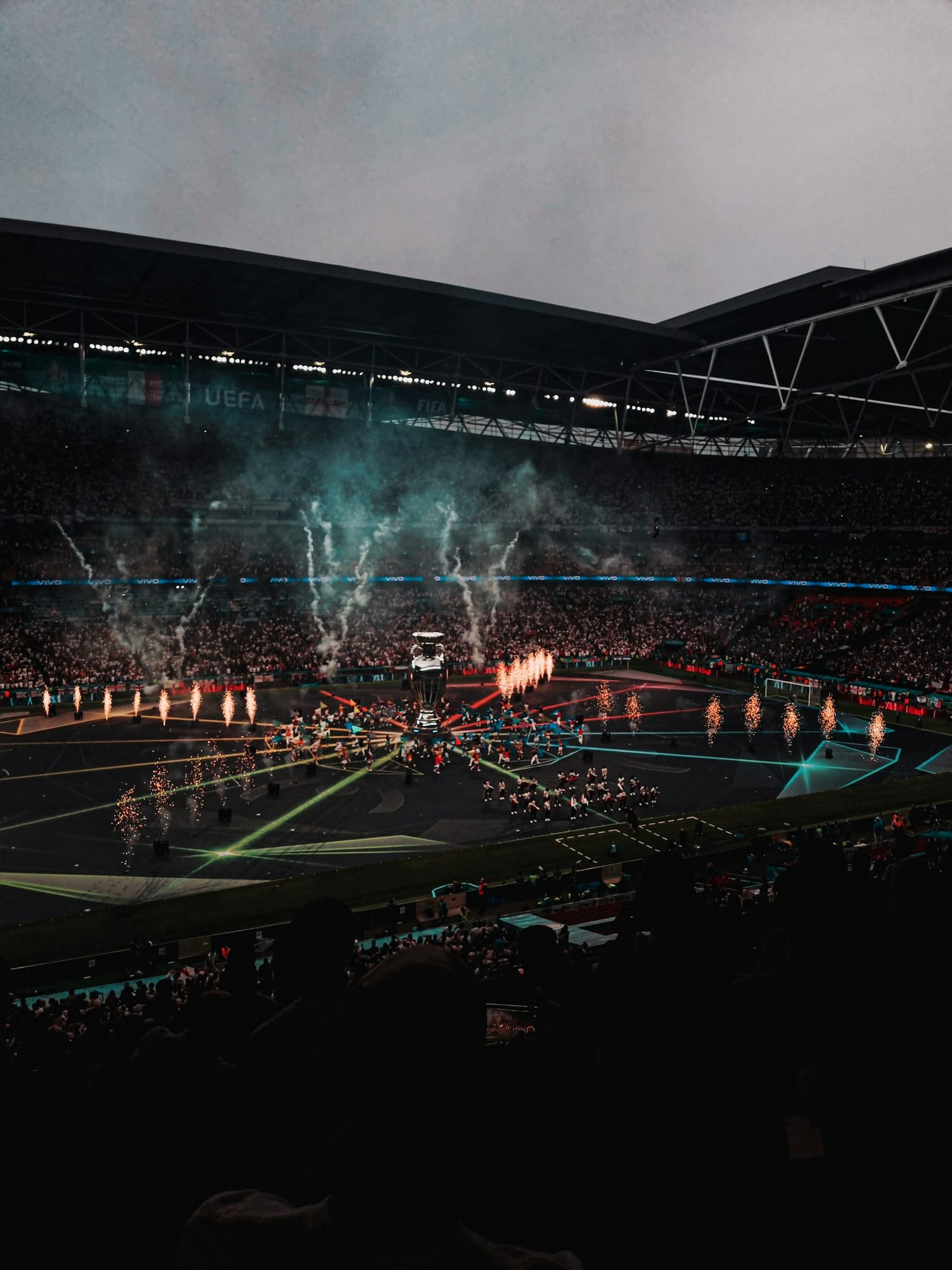 Halfway line — UEFA Champions League Final, Europe